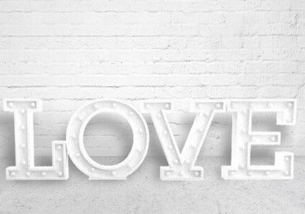 Location formule "LOVE" lumineux