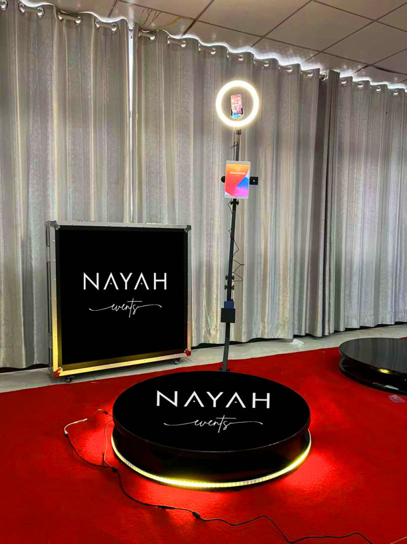 Videobooth 360° - Forfait soirée 2h