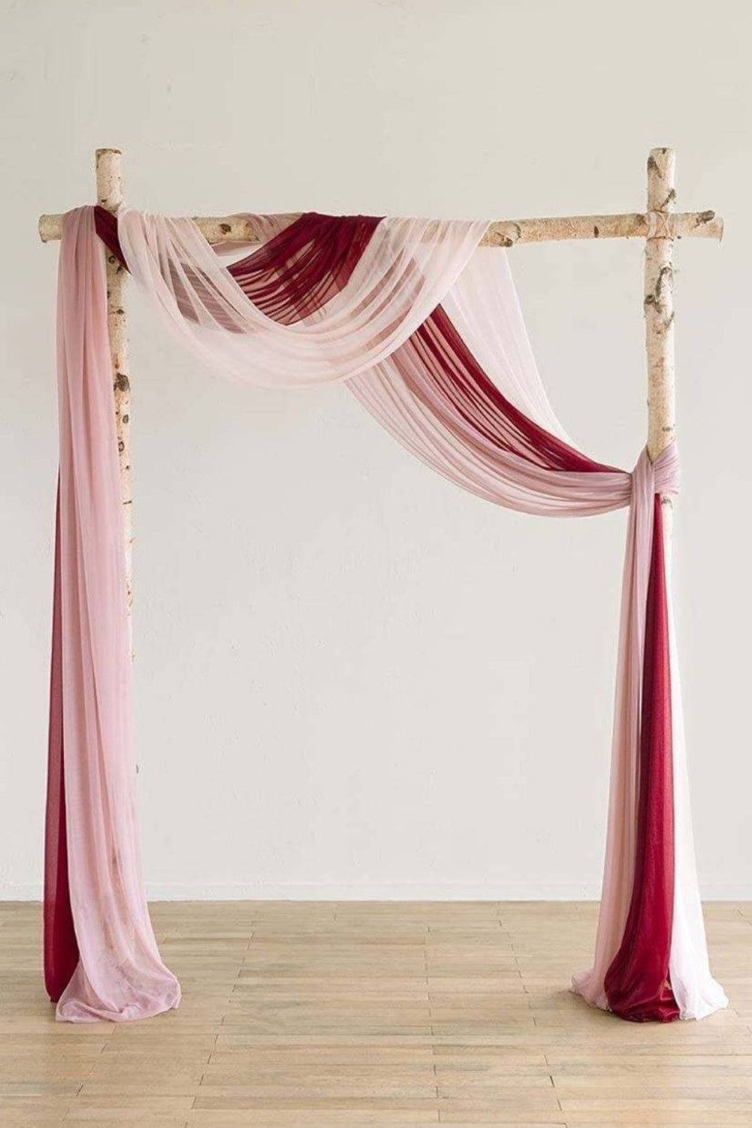 Location voilage 10M rouge